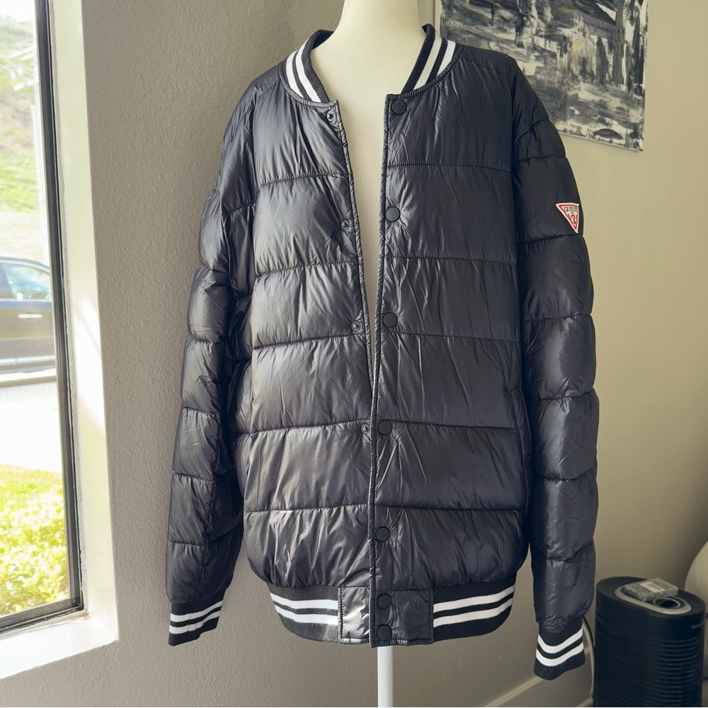 Guess Black Puffer Jacket